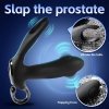 Wibrator analny z pilotem do punktu P Dual tapping anal